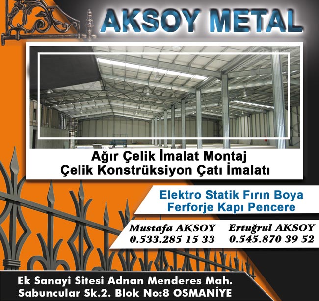 Aksoy Metal Osmaniye