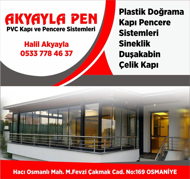 Akyayla Pen Osmaniye